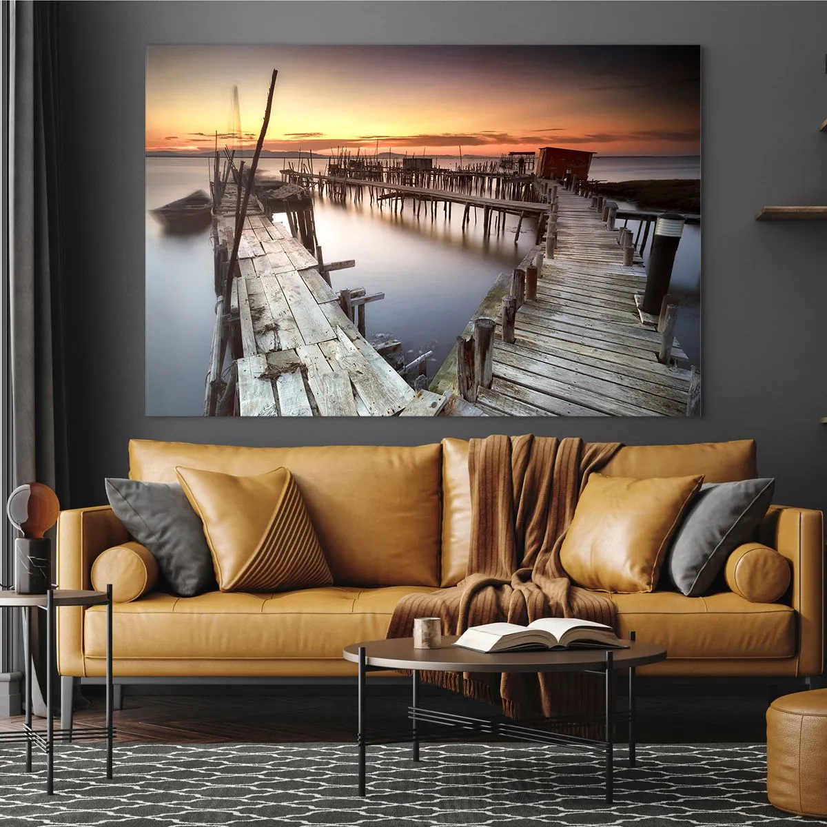 Obraz na skle - Autentičnost, ne turistická atrapa - 120x80 cm