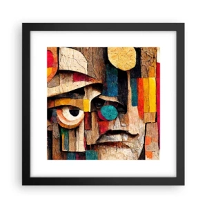 Plakát v černém rámu - Vidím tě… - 30x30 cm
