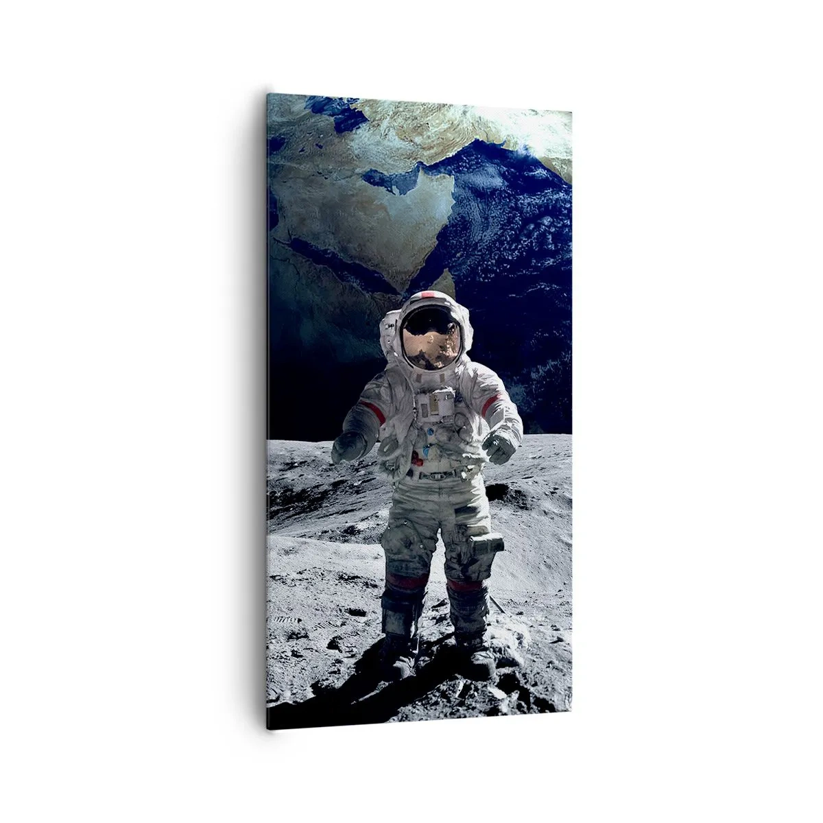 Obraz na plátně - Pozdravy s Měsíce - 65x120 cm