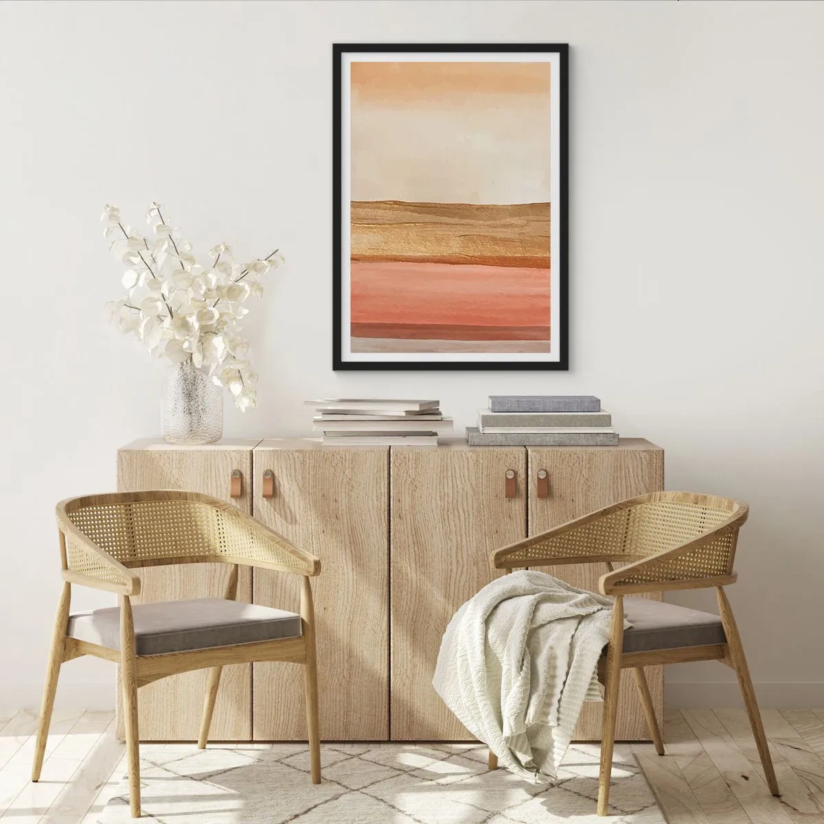 Plakát v černém rámu - Vertikální kompozice - 30x40 cm