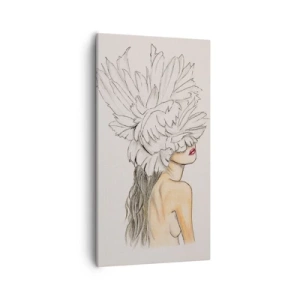 Obraz na plátně - Vrchol krásy - 55x100 cm