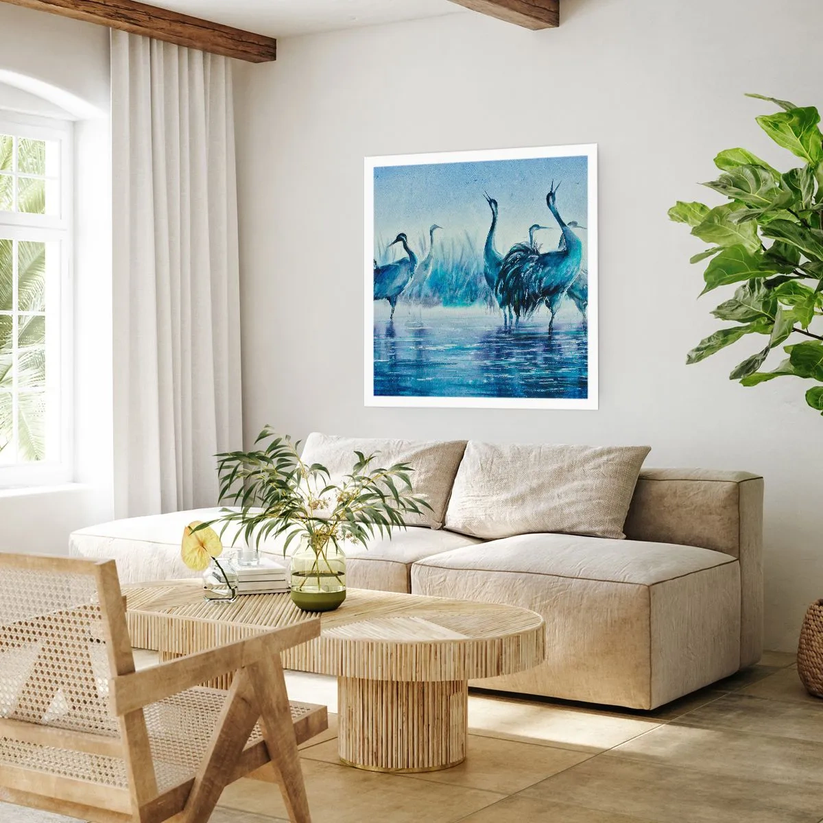 Plakát - Ranní setkání - 60x60 cm