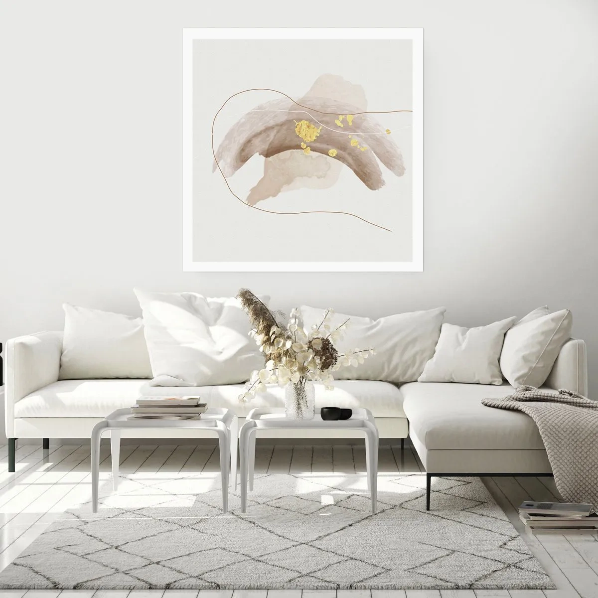 Plakát - Vesmírná bytost - 40x40 cm