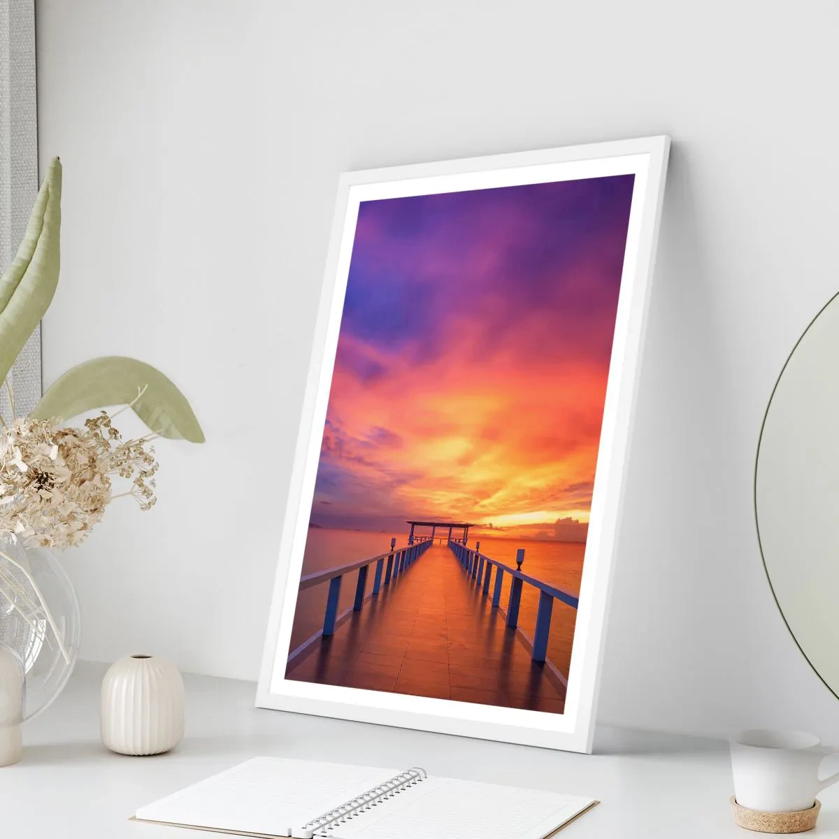 Plakát v bílém rámu - Bez konce - 40x50 cm