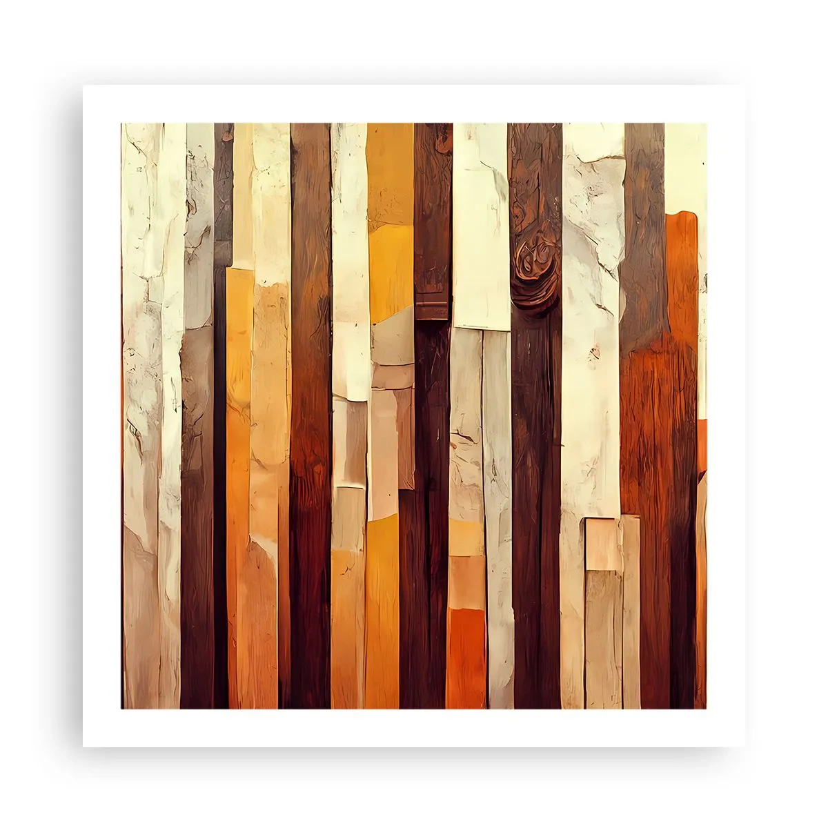 Plakát - Hymna lesních stromů - 60x60 cm