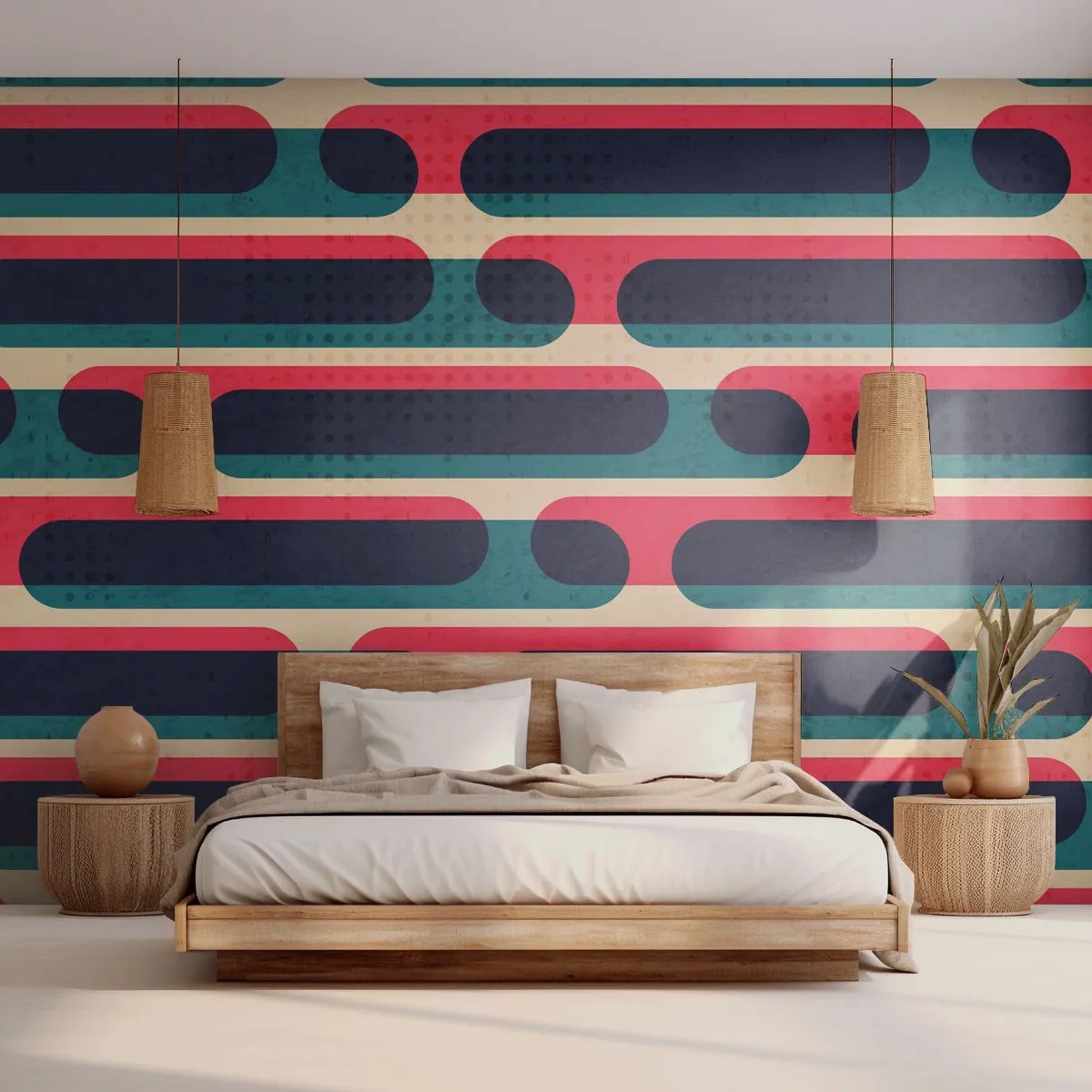 Fototapeta Premium Sand - Dovnitř a dopředu - Abstrakce, Kus, Moderní umění - 300x210 cm
