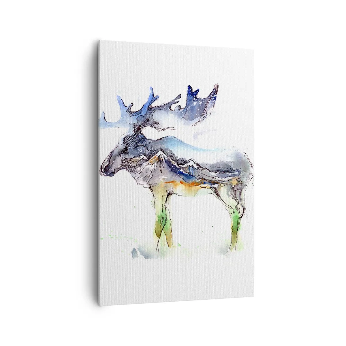 Obraz na plátně - Hrdina zimního příběhu - 80x120 cm