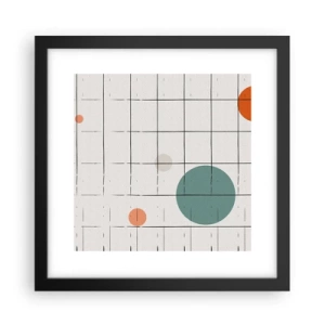 Plakát v černém rámu - V pasti. My nebo ony? - 30x30 cm