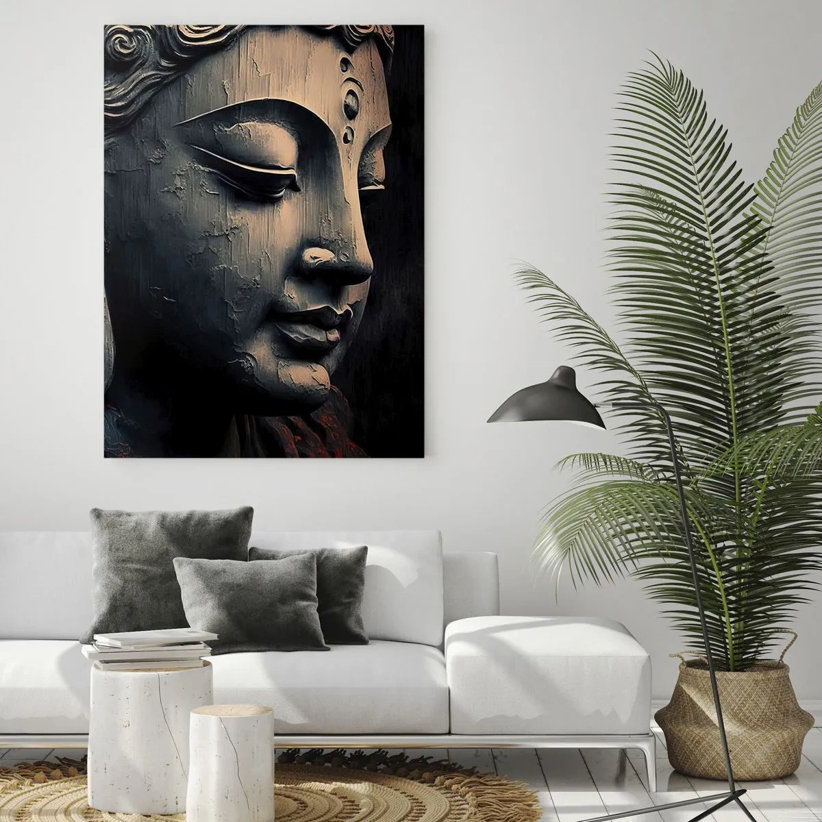 Obraz na skle - V souladu se světem - 70x100 cm