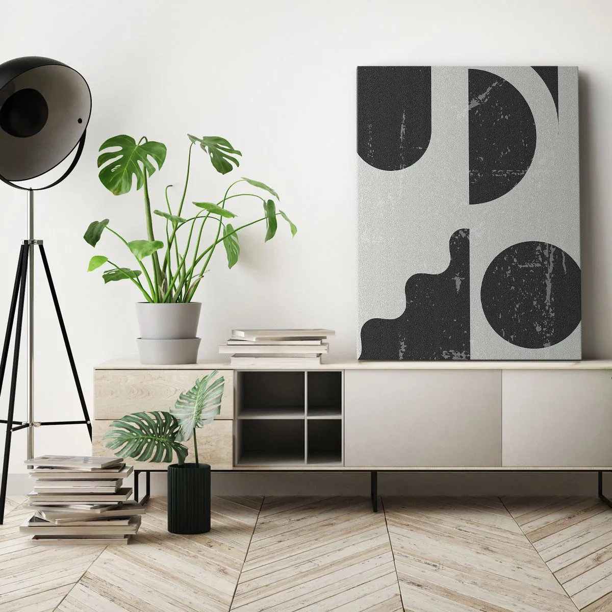 Obraz na plátně - Kompozice nad a pod - 80x120 cm