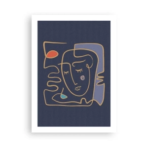 Plakát - V zádumčivosti - 50x70 cm