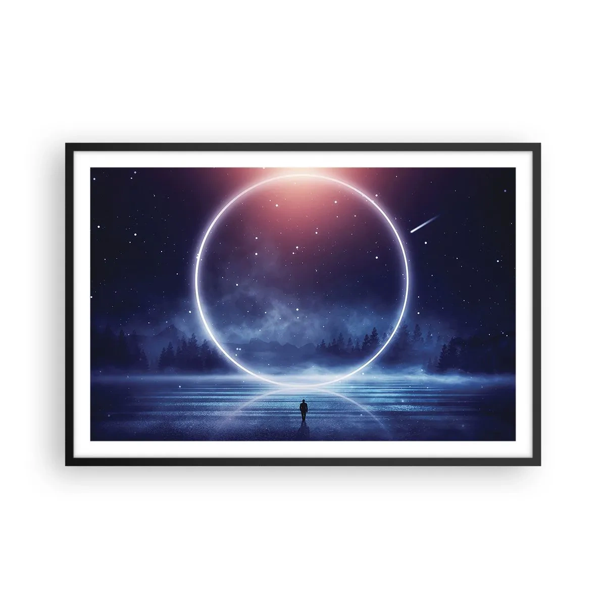 Plakát v černém rámu - Už jsou tady… - 91x61 cm