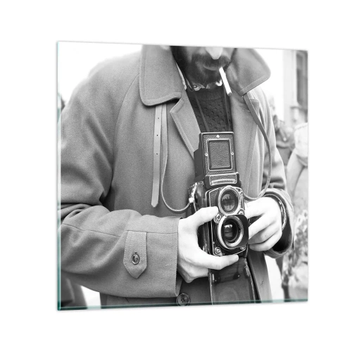 Obraz na skle - V retro stylu - 70x70 cm