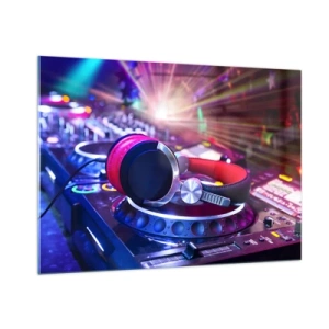 Obraz na skle - Bude, bude se dít - 100x70 cm