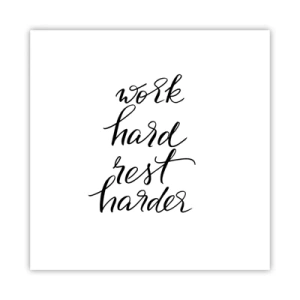 Plakát - Životní rovnováha - 30x30 cm