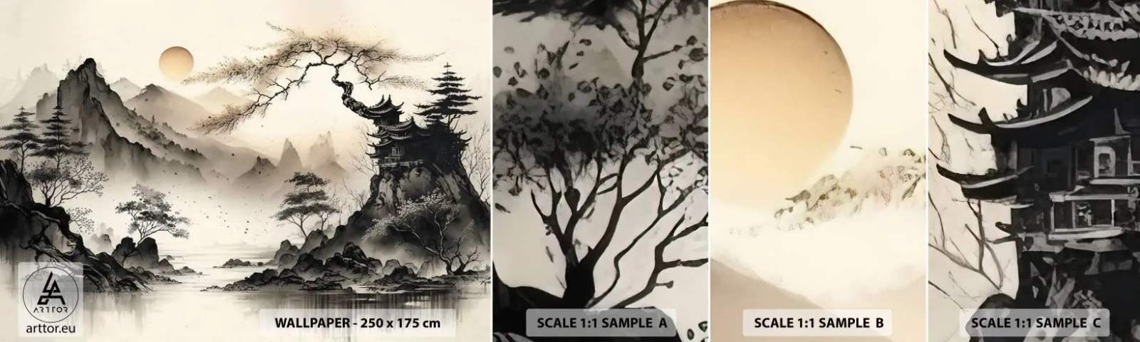 Fototapeta Vzorek Standard Eco - Jedinečné kouzlo orientu - Asie, Japonsko, Pohled - 100x30 cm