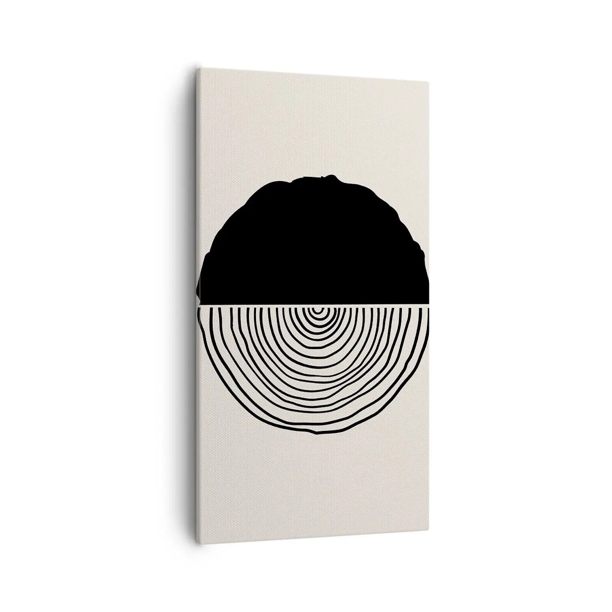 Obraz na plátně - Půl na půl - 55x100 cm