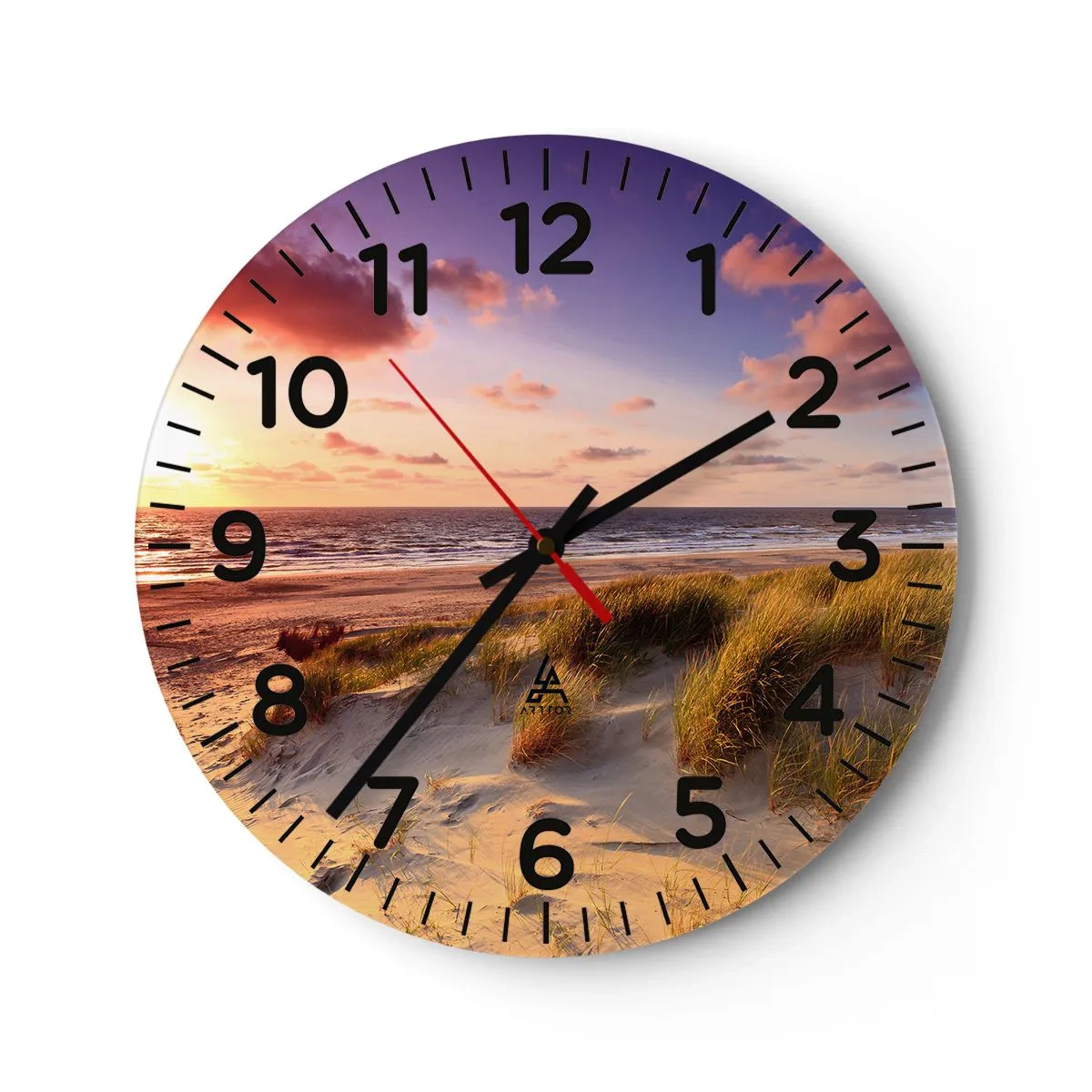 Nástěnné hodiny - Už v létě voní vzduch - 30x30 cm