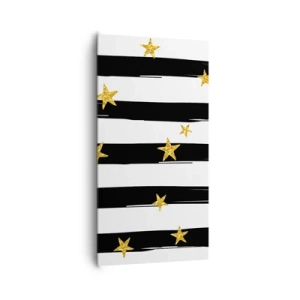 Obraz na plátně - Všichni jsme se narodili pod šťastnou hvězdou - 65x120 cm