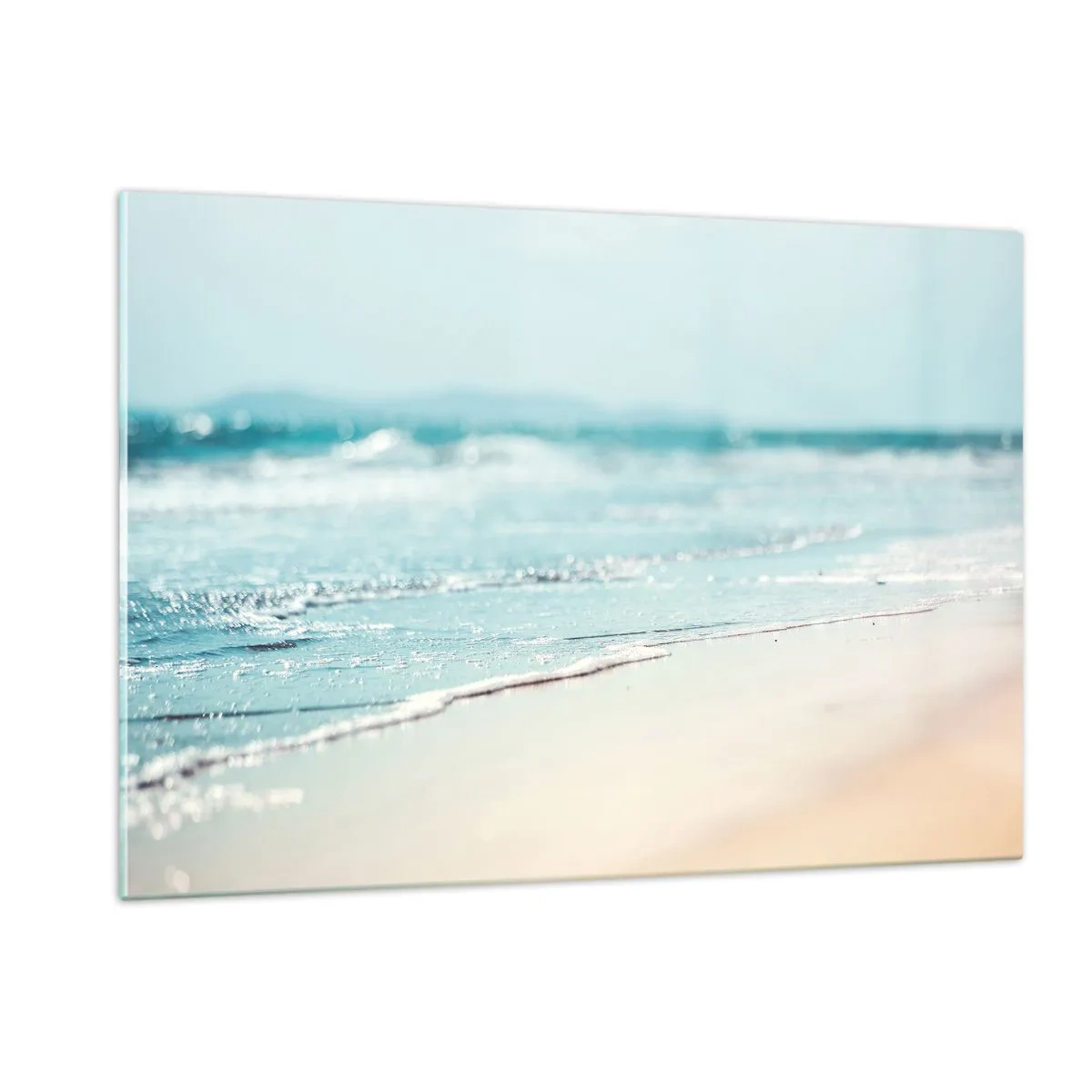Obraz na skle - Teplo a hluk - 120x80 cm