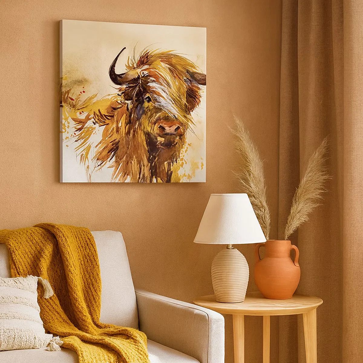 Obraz na plátně - Pýcha lovce - 30x30 cm