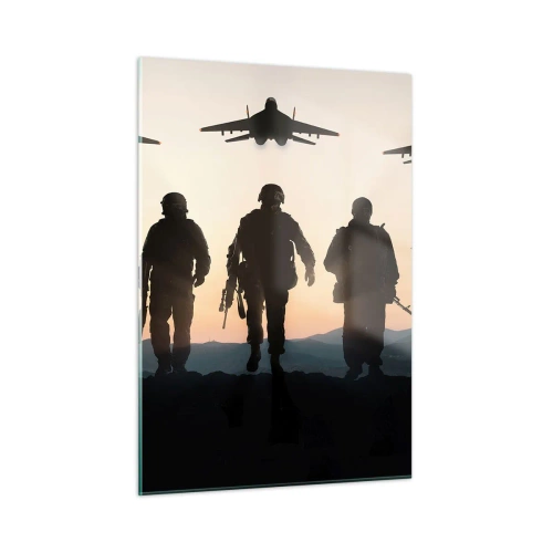 Obraz na skle - Vítej v našem světě - 50x70 cm