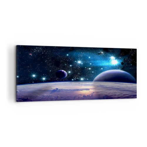 Obraz na plátně - Stále sami? - 100x40 cm