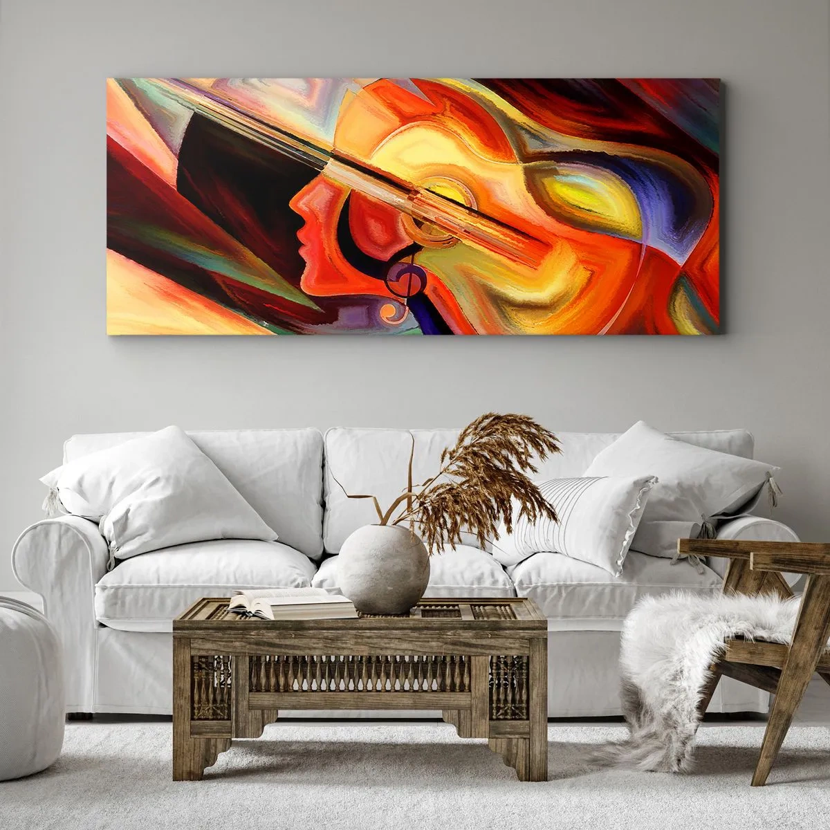 Obraz na plátně - Všechno je v pořádku - 100x40 cm