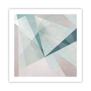 Plakát - V klidu, ale dynamicky - 50x50 cm