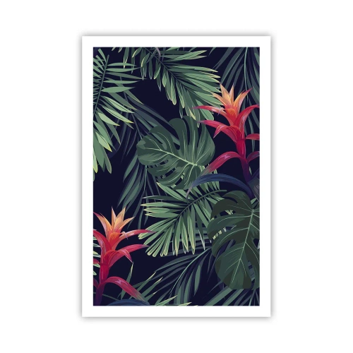 Plakát - Vzplanout v zeleném - 61x91 cm