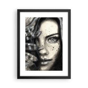 Plakát v černém rámu - Divoká krása - 30x40 cm