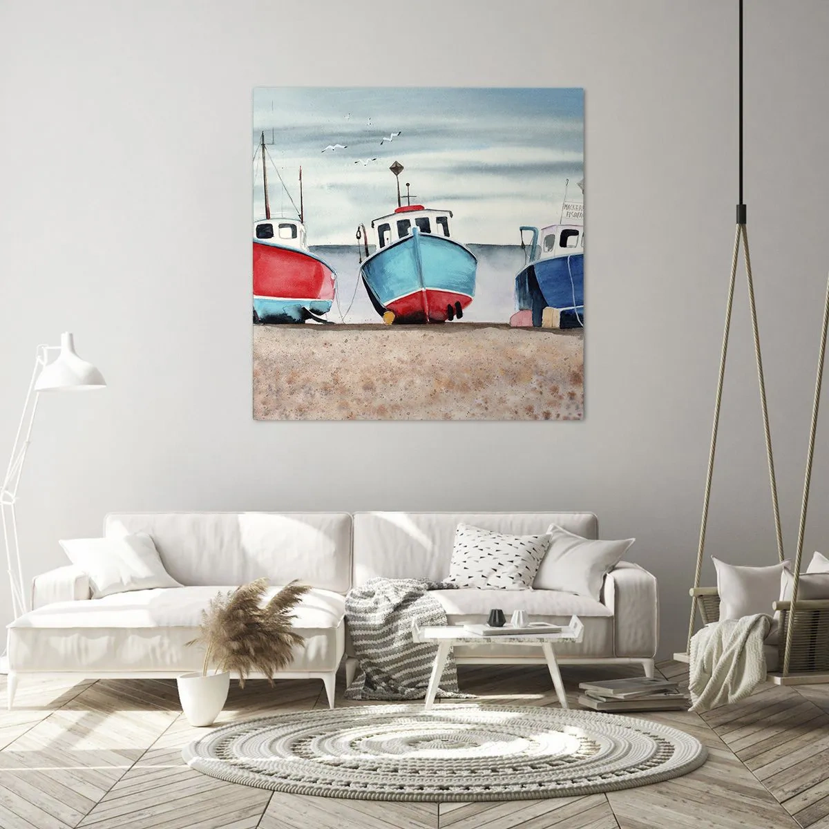 Obraz na plátně - Připravené na úlovek - 60x60 cm