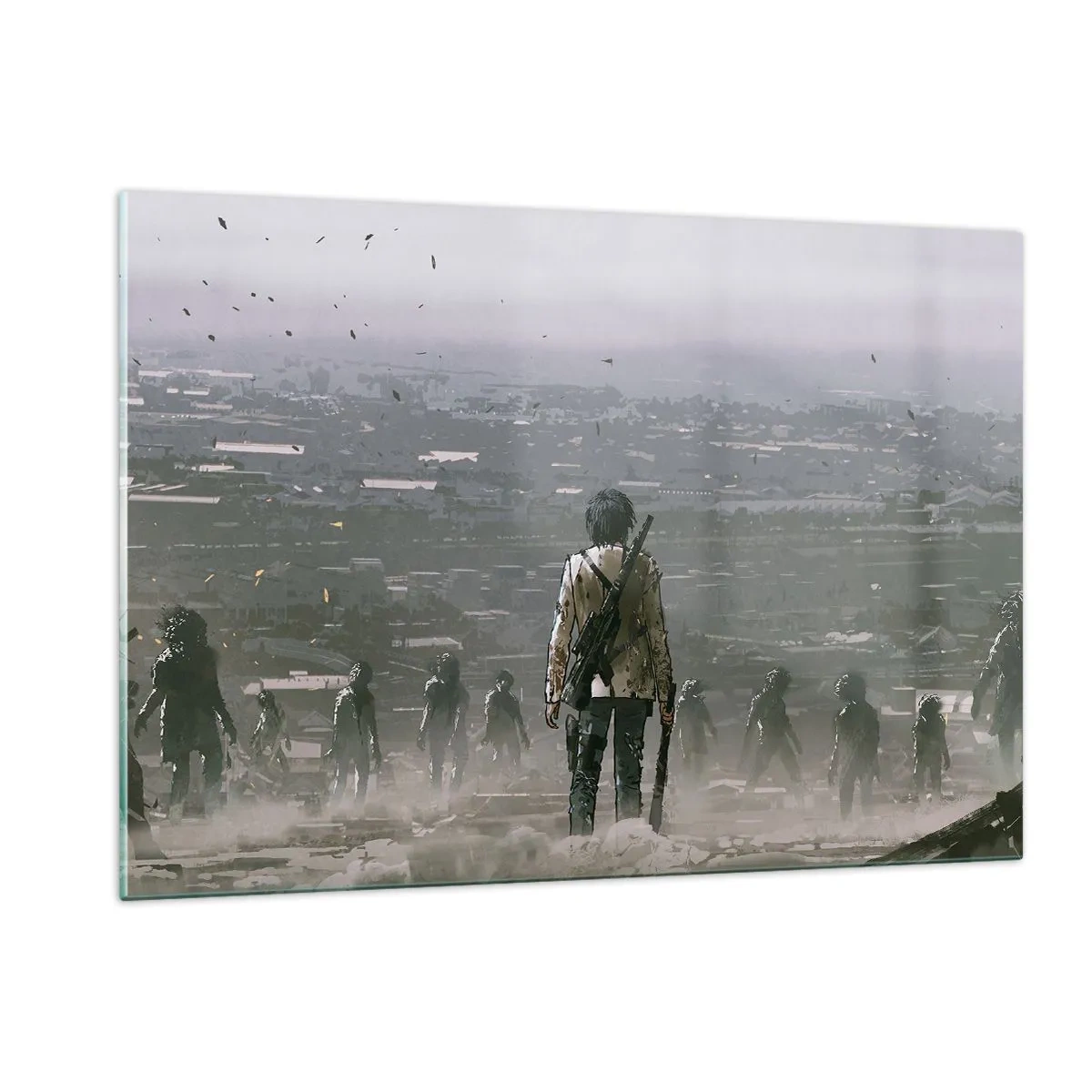 Obraz na skle - Poslední spravedlivý? - 120x80 cm