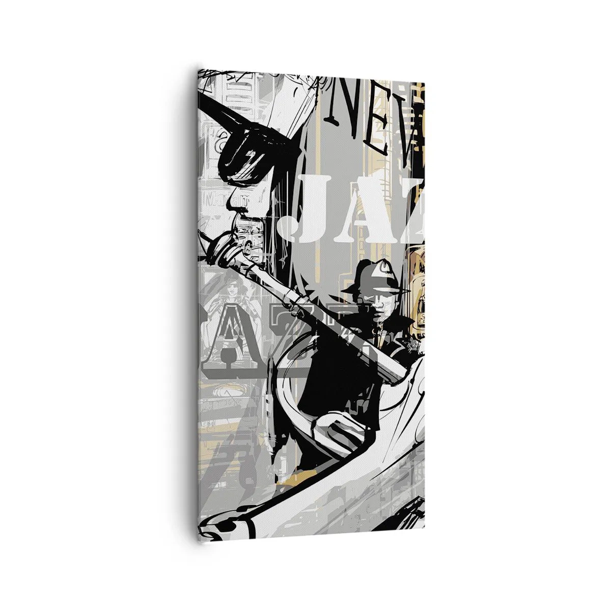 Obraz na plátně - V rytmu New Yorku - 65x120 cm