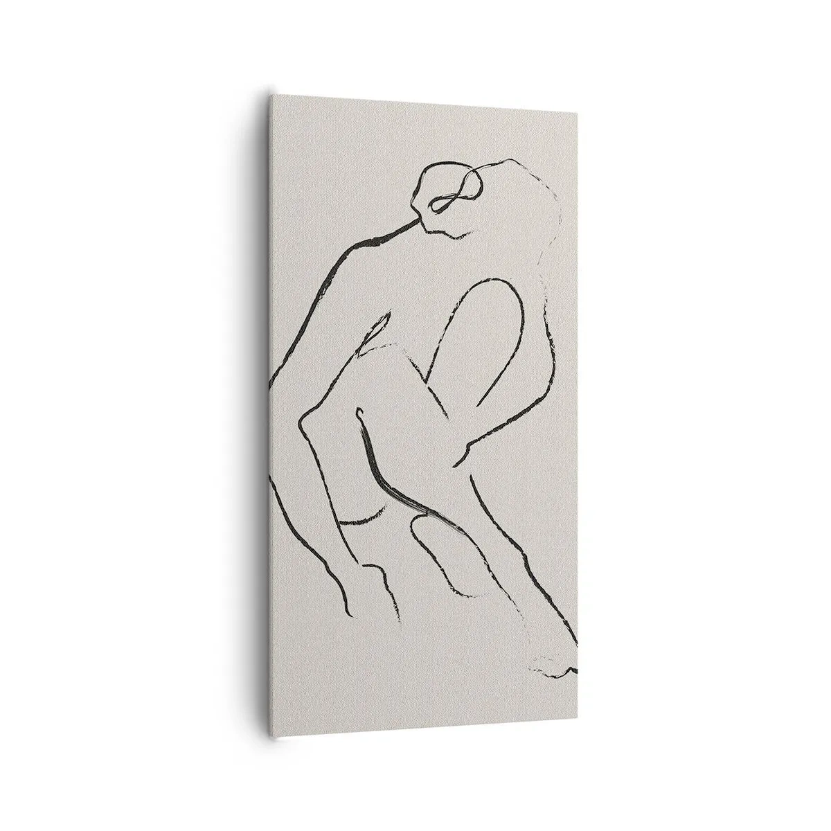 Obraz na plátně - Intimní skica - 65x120 cm