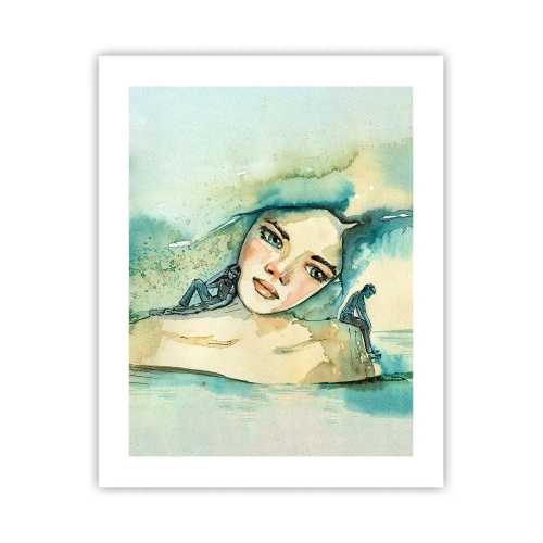 Plakát - Am I blue? - 40x50 cm