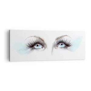 Obraz na plátně - Oči anděla? - 140x50 cm