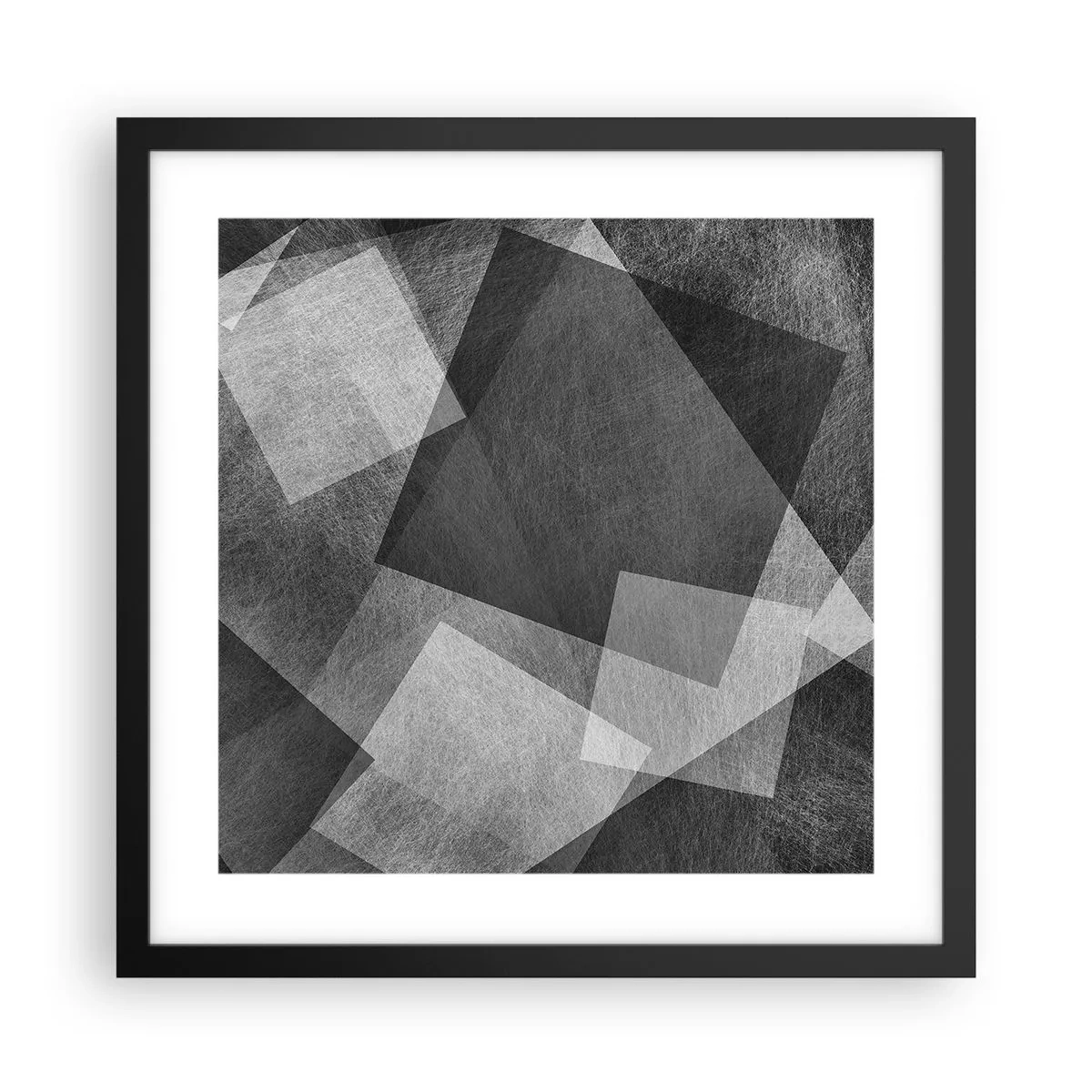 Plakát v černém rámu - Odvěký symbol trvalosti a pořádku - 40x40 cm