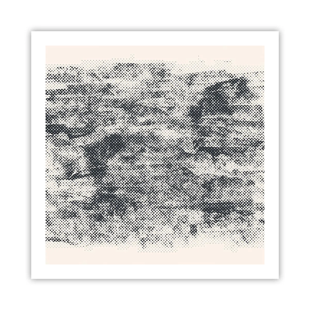 Plakát - Mlžná kompozice - 60x60 cm