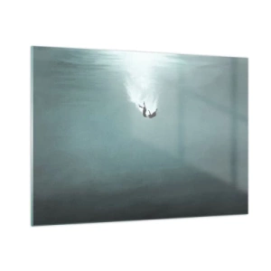Obraz na skle - V objetí oceánu - 100x70 cm