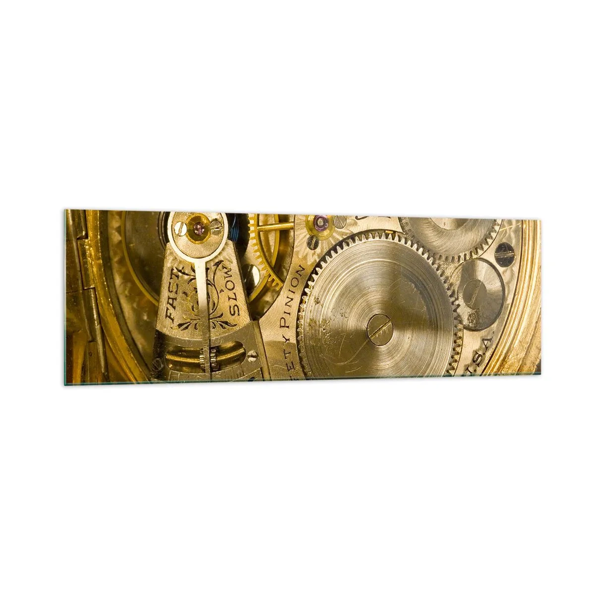 Obraz na skle - Jdi s duchem času - 160x50 cm