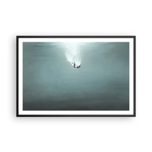 Plakát v černém rámu - V objetí oceánu - 91x61 cm
