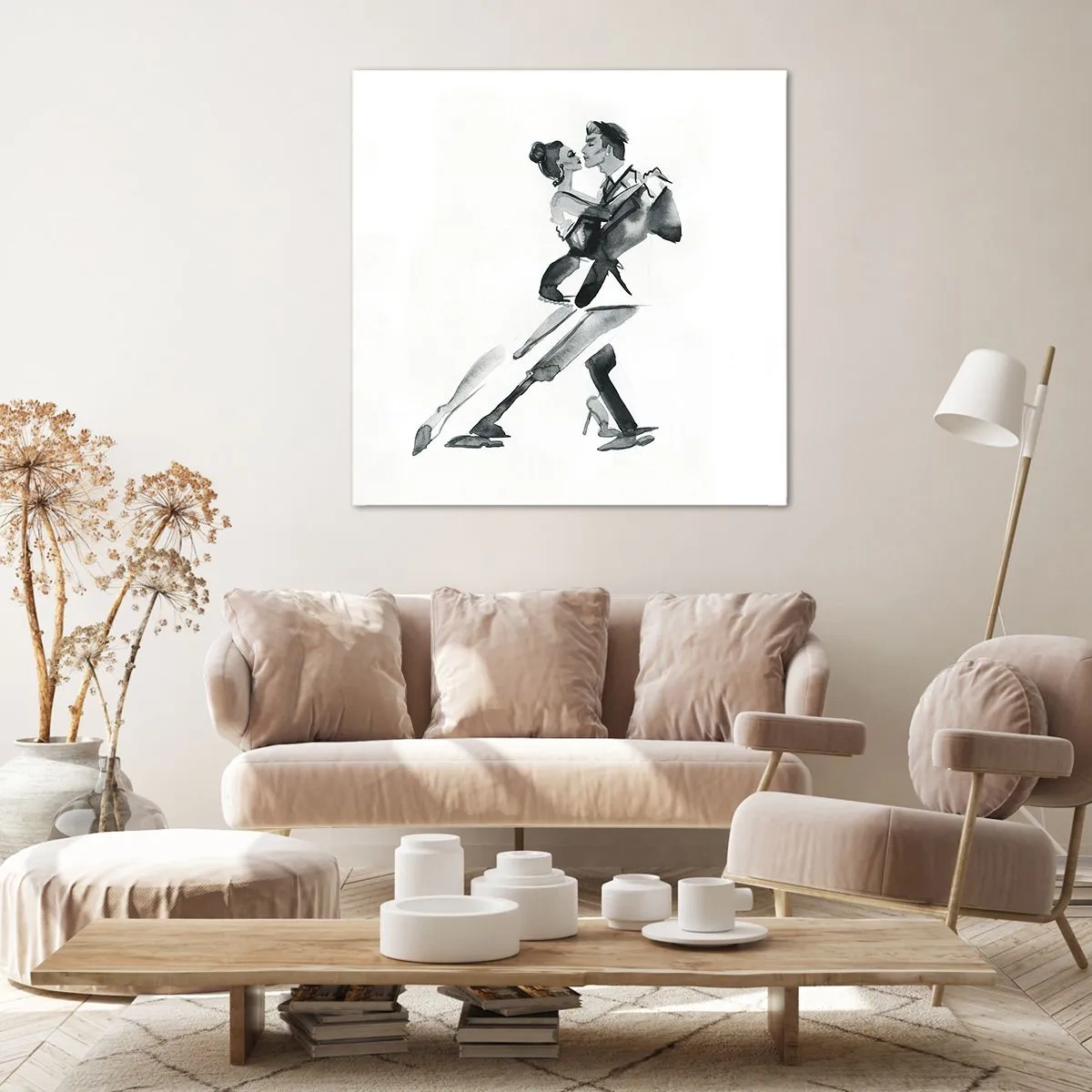 Obraz na plátně - V jednom rytmu - 60x60 cm