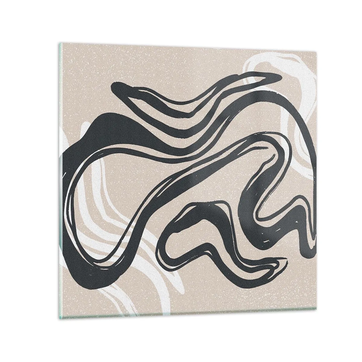 Obraz na skle - Znásobená exprese - 70x70 cm