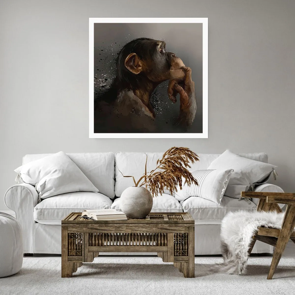 Plakát - Určitě myslitel - 60x60 cm