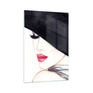 Obraz na skle - Elegance a smyslnost - 70x100 cm