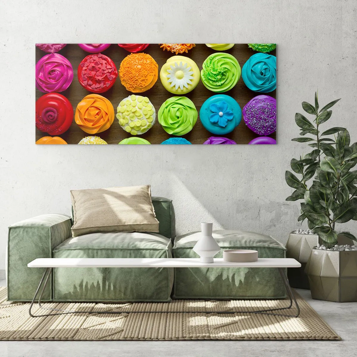 Obraz na skle - Každé jiné - všechny skvělé - 100x40 cm