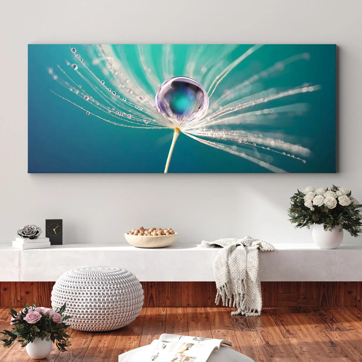 Obraz na plátně - Mystický okamžik - 100x40 cm