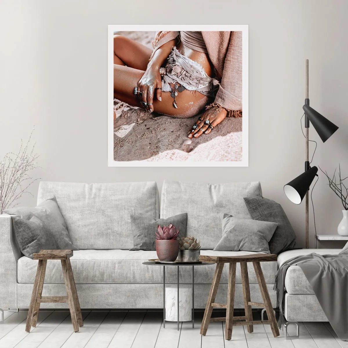 Plakát - Vyplavena na břeh? - 60x60 cm