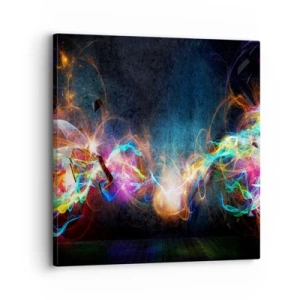 Obraz na plátně - Radostně proti tmě - 30x30 cm